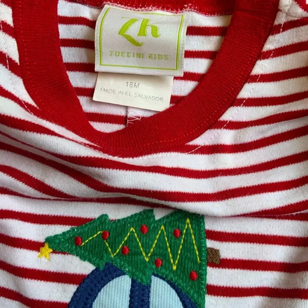 Zuccini Kids Christmas‎ one piece outfit size 18mo